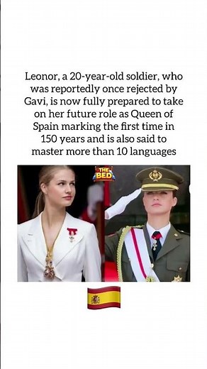 From Soldier to Queen: The Real Story of Princess Leonor (and the Gavi Rumors!) #spain #viral #gavi