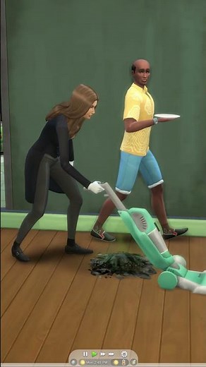 Sims 4 Butlers are USELESS... wait, they clean toxic mold?