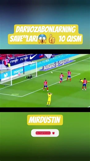 Darvozabonlarning SAVE"LARI😱👍 10 qism #fudbol #football
