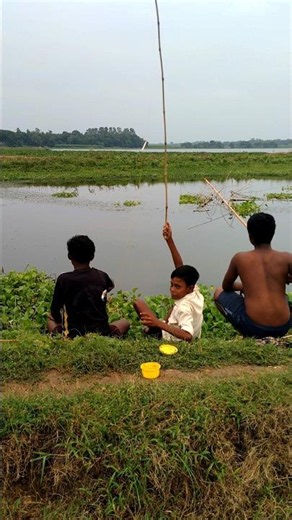 3 boys fishing challenge | 3 fish caught #fishing