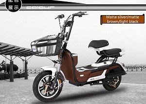[Hot Item] Electric Pedal Moped Street Bike, Electric Scooter with Seat for Adults