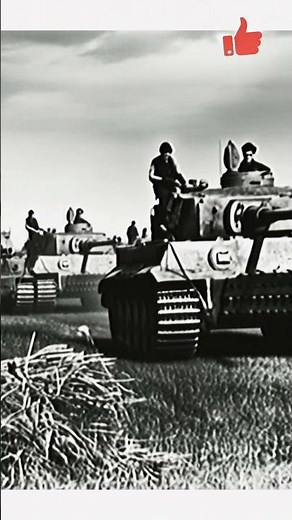 German Tiger Tanks Concentrated in Battle | WWII Heavy Armor