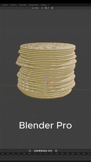 Blender Array Modifier (Easy Coin Stack)
