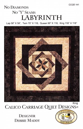 Calico Carriage Quilt Designs: Labyrinth