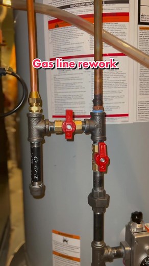 Replacing Water Heater and Reworking Gas Line with Copper Pipes