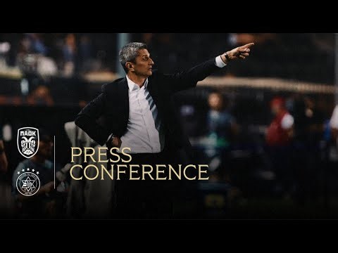 Press Conference: PAOK FC Vs Maccabi Tel-Aviv FC – Live PAOK TV
