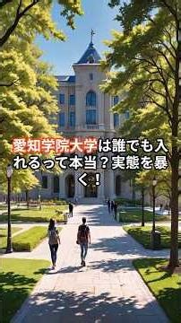 Is Aichi Shukutoku University a "Tier-F" School? A Thorough Investigation of the Reality! #shorts...