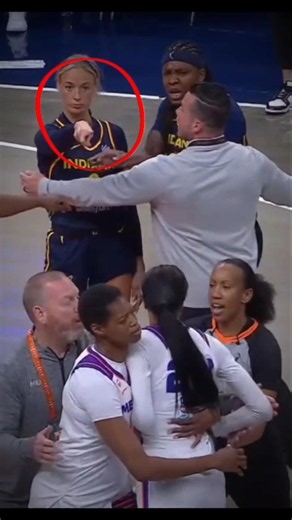 Sophie Cunningham Steps In After Caitlin Clark–DeWanna Bonner Clash #basketball