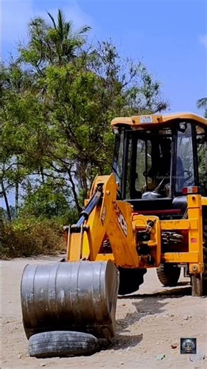 the backhoe loader lever control opparation training at annur ITI