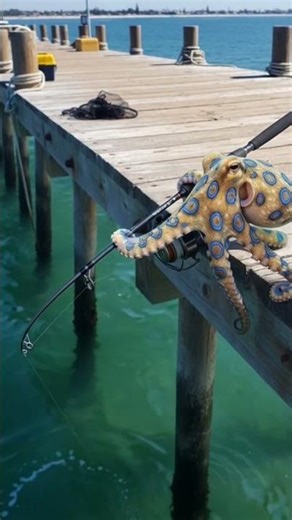 [Ep.4] Alien Octopus Steals Tuna? 🛸🎣 (Unbelievable Skill)