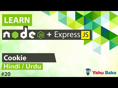 ExpressJS & NodeJS Cookie Tutorial in Hindi / Urdu