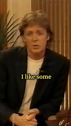 Paul McCartney's Thoughts on 90s Music
