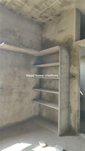 Master Bedroom + Kitchen Room Cement Cupboards | Low Budget Modern Design 2026