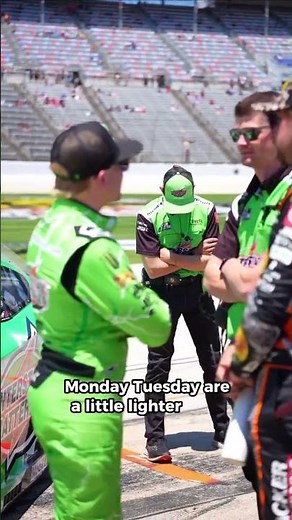 What does an off week look like at JGR?