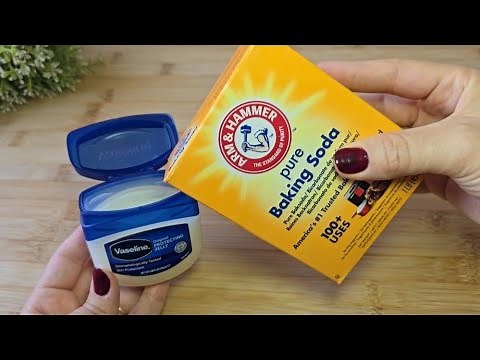 Mix Vaseline with baking soda and you'll never stop using this trick !