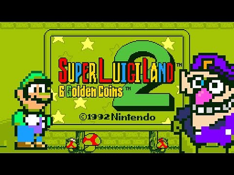 Super Luigi Land 2: 6 Golden Coins • Super Mario Land 2 ROM Hack (Full Playthrough / Longplay)