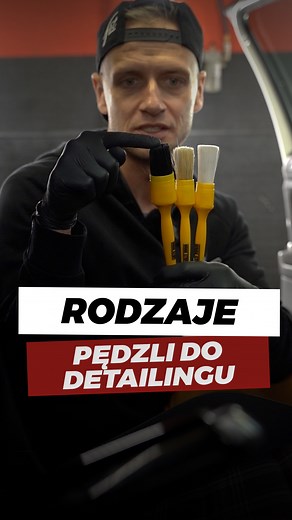 36K views · 369 reactions | Jakie są rodzaje pędzelków? ️ Podstawowy zestaw to Albino, Classic i Black - tym zestawem ogarniemy całe auto od elementów na karoserii, przez opony i felgi po wnętrze ✨ A jaki jest wasz ulubiony pędzelek?  #diy #edutok #tiktok #tutorial #motoryzacja #pedzel #detailing #detailingtutorial | GOOD STUFF | Facebook
