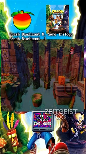 ZeitgeistOG on Instagram: "Crash Bandicoot N. Sane Trilogy: Crash 1 Level 10 - The Lost City A long ruins level that holds the green gem! in order to get it well need to do a perfect run of the level! Crash Bandicoot N. Sane Trilogy is a collection of remakes of the orignal PlayStation 1 trilogy, featuring modern graphics and pretty much the same gameplay make it a fun experience. This is the PC version played with a PS4 controller #gaming #retro #videogame #retrogaming #reelsfbシ #fbreels #love