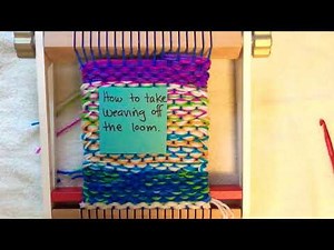 How to Take the Weaving Off the Loom