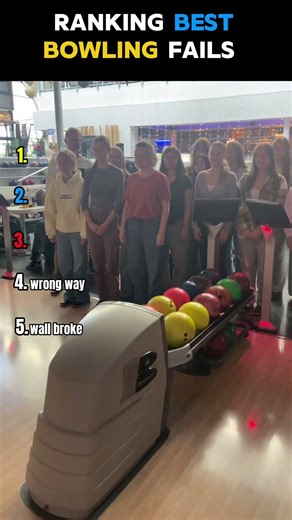 Ranking best bowling fails