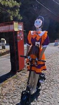 ニューマシン！49ccエンジン式スクーターキックボードのご紹介