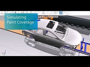 Paint Coverage Simulation Demonstration