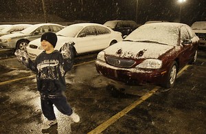 That time it snowed in Houston in 2008 and everyone was so excited
