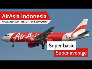 From Indonesia to Singapore with AirAsia’s A320 | Bali - Singapore | December 2022