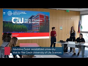 Visit to the Czech University of Life Sciences