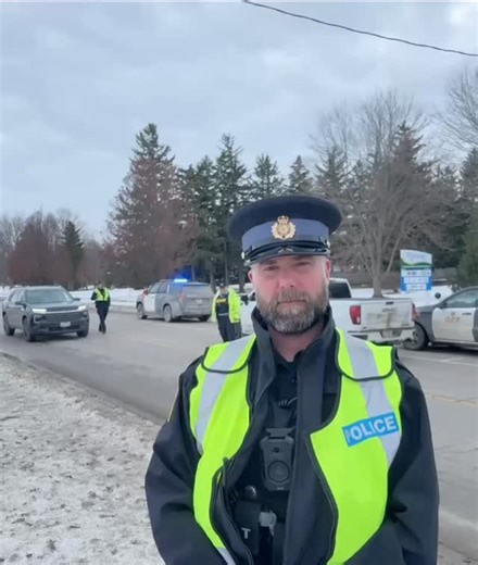 OPP - West Region on Instagram: "#LambtonOPP is reminding the motoring public that the Festive RIDE Campaign is underway and continues until January 1, 2026. If you’re celebrating, plan a safe way home. Impaired driving puts lives at risk—yours and others on the road. Choose a designated driver, taxi, or call a friend to help keep our roads safe this holiday season. Traffic safety is everyone's responsibility. ^jr"