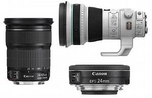 Three Canon Lenses Leak: 24mm Pancake, 24-105mm Zoom, and 400mm DO Telephoto Prime