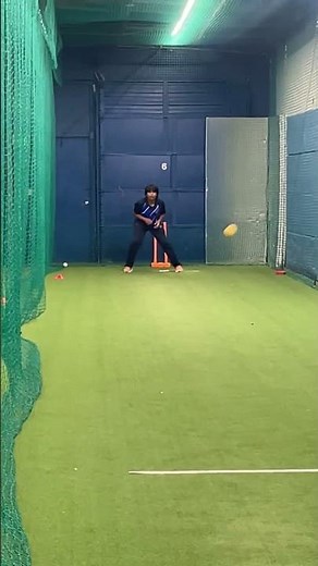 Cricket fielding with bowling machine at PBL Cricket Academy #cricket