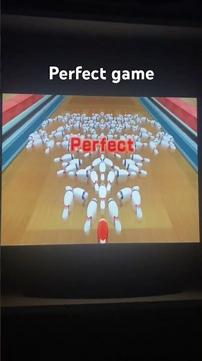 Wii sports resort 100 pin bowling perfect game. #wiisportsresort