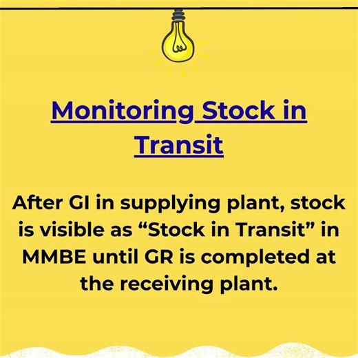#shorts | SAP MM | STO | Monitoring Stock in Transit