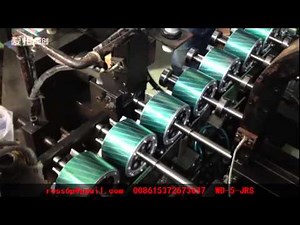 fully automatic rotor turning machine assembly line