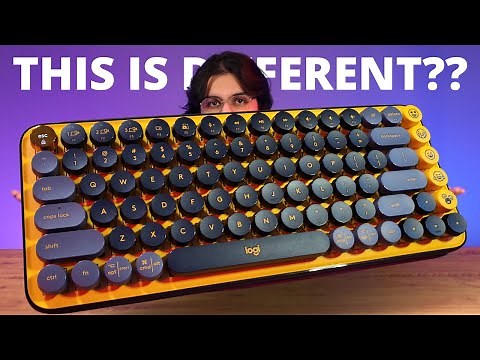 LOGITECH POP KEYS Wireless Keyboard+Mouse Unboxing & Review