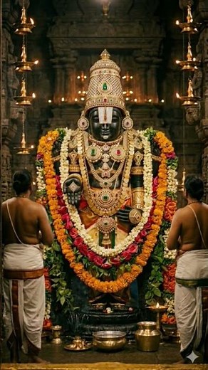 🕉️ Divine Traditional Darshan of Tirumala Lord Balaji (9:16 Ultra HD) | #Shorts #Tirupati