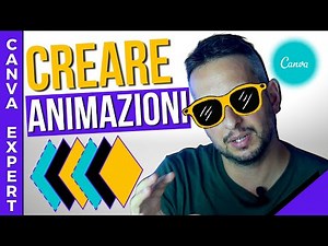Come creare ANIMAZIONE con CANVA in MODO FACILE e VELOCE | tutorial Canva Italian