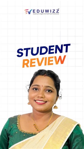 Neema cleared the Oman Pearson vue exam and shares her experience with Eduwizz. When dedication meets guidance, results happen! 💥 Eduwizz is proud of this achievement! #studentsreviews #omanpearsonvue #medicalprofessionals #winner | Eduwizz Academy for Health Care Professionals & Academy for English