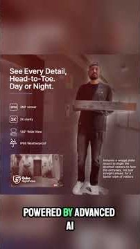 Qubo Instaview Smart Video Doorbell 2026 | Instant Alerts & 2-Way Talk!