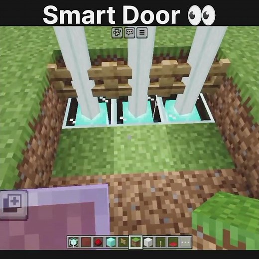 Smart Door in Minecraft