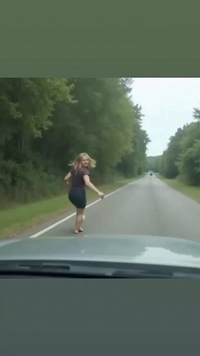 She appeared out of nowhere—barefoot, terrified, and alone. But when police arrived, she was .. Watch: [in comment] - | Daily Trend