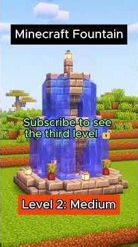Minecraft Fountain #minecraft #minecraftbuilding #minecraftshorts #minecrafttutorial #shorts #fyp