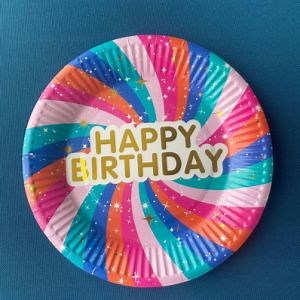 [Hot Item] Disposable Tableware Round Tray Cake Tray Paper Dinner Plate Biodegradable Plates