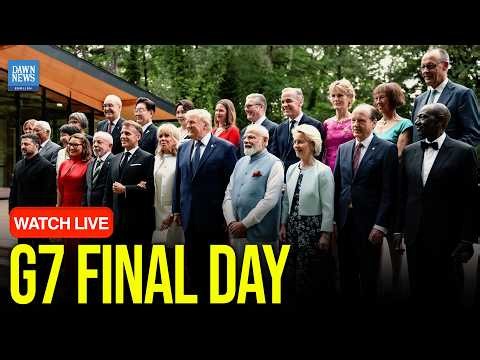 🔴 LIVE: G7 Leaders Gather for Final Day of Summit in France