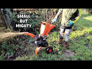 Is this the PERFECT SIZE Compact WOOD CHIPPER / MULCHER, Forest Master FM8DD