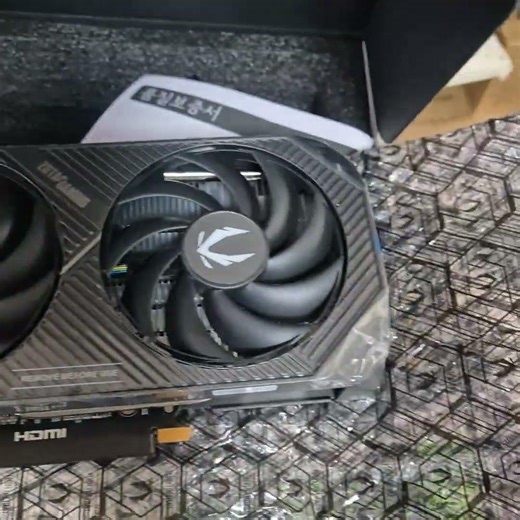 [컴퓨존] [ZOTAC] GAMING 지포스 RTX 5060 Twin Edge OC D7 8GB구매후기