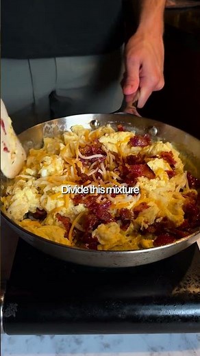 High Protein Beef Bacon Egg & Cheese Breakfast Burrito