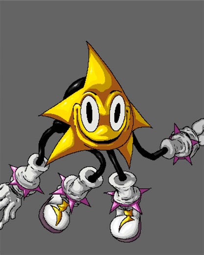 what if rewrite and ristar had a baby? i’d name this guy restart and his story/lore/idfk - long story short, sega was testing out new AI, for their new game to make it be able talk to people. But after this idea failed, they turned this ai off and never used it again. But ristar restarted himself and by the time he did that, people have already invented internet and he lived in there as a virus. #exe #sonic #ristar #oc #speeddrawing