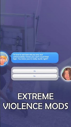 THIS IS WHY EXTREME VIOLENCE MODS EXISTS IN THE SIMS | #thesims4